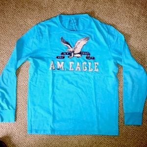 Men’s L American Eagle Long Sleeve Shirt